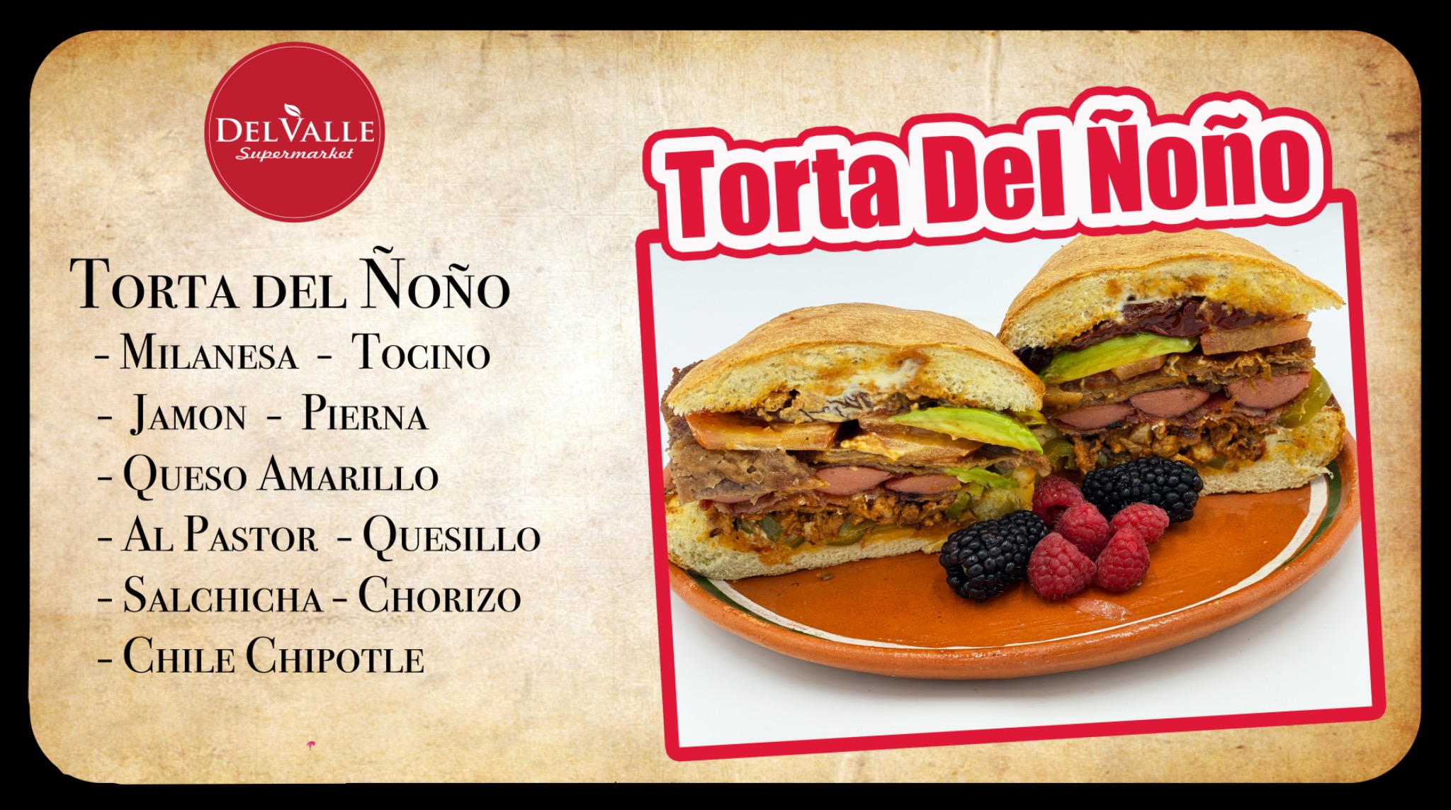 Torta Del Ñoño